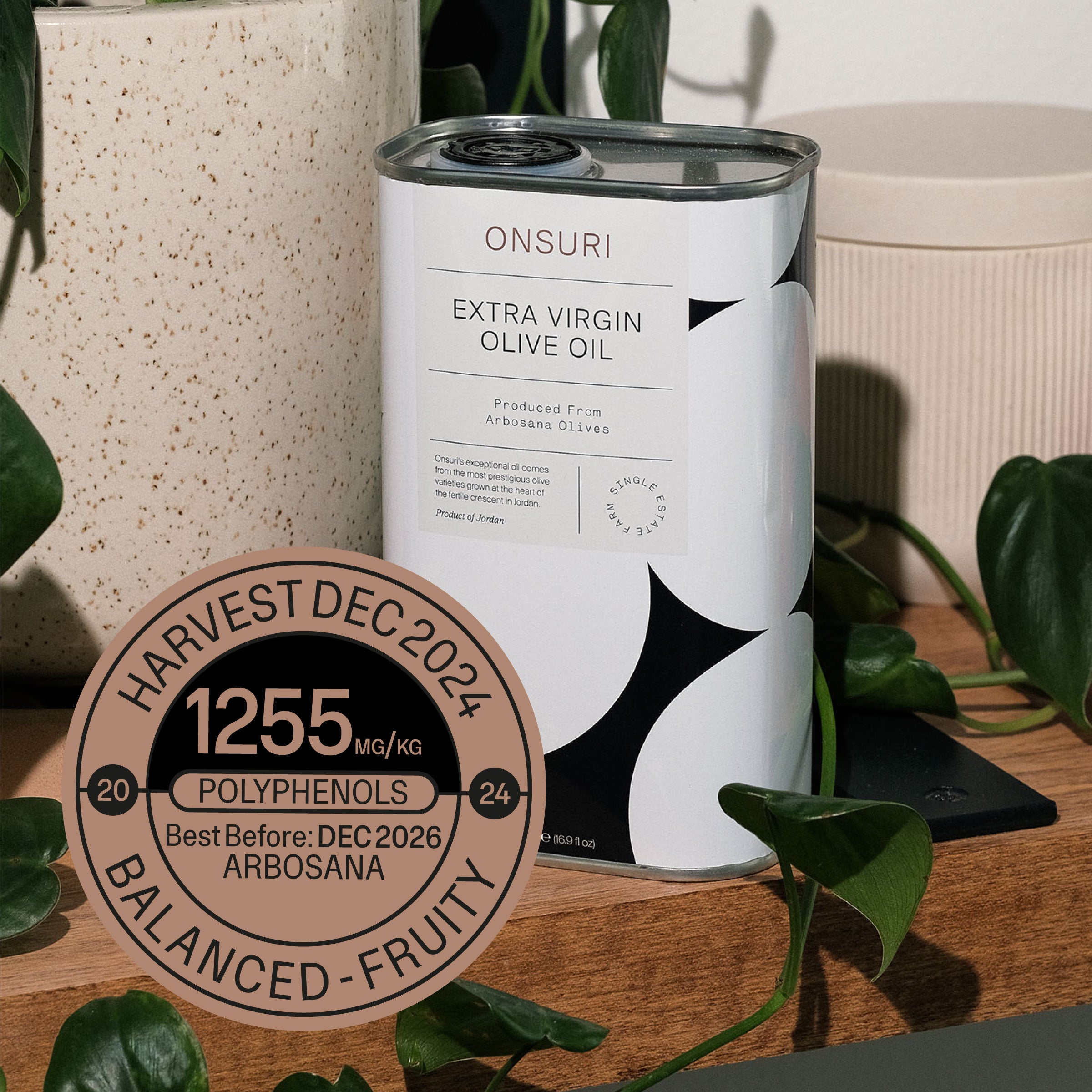 Onsuri Extra Virgin Olive Oil - Arbosana