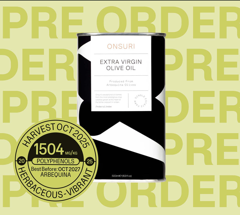 Latest 2025/26: Arbequina EVOO - 500ml Polyphenols: 1504.42 mg/kg