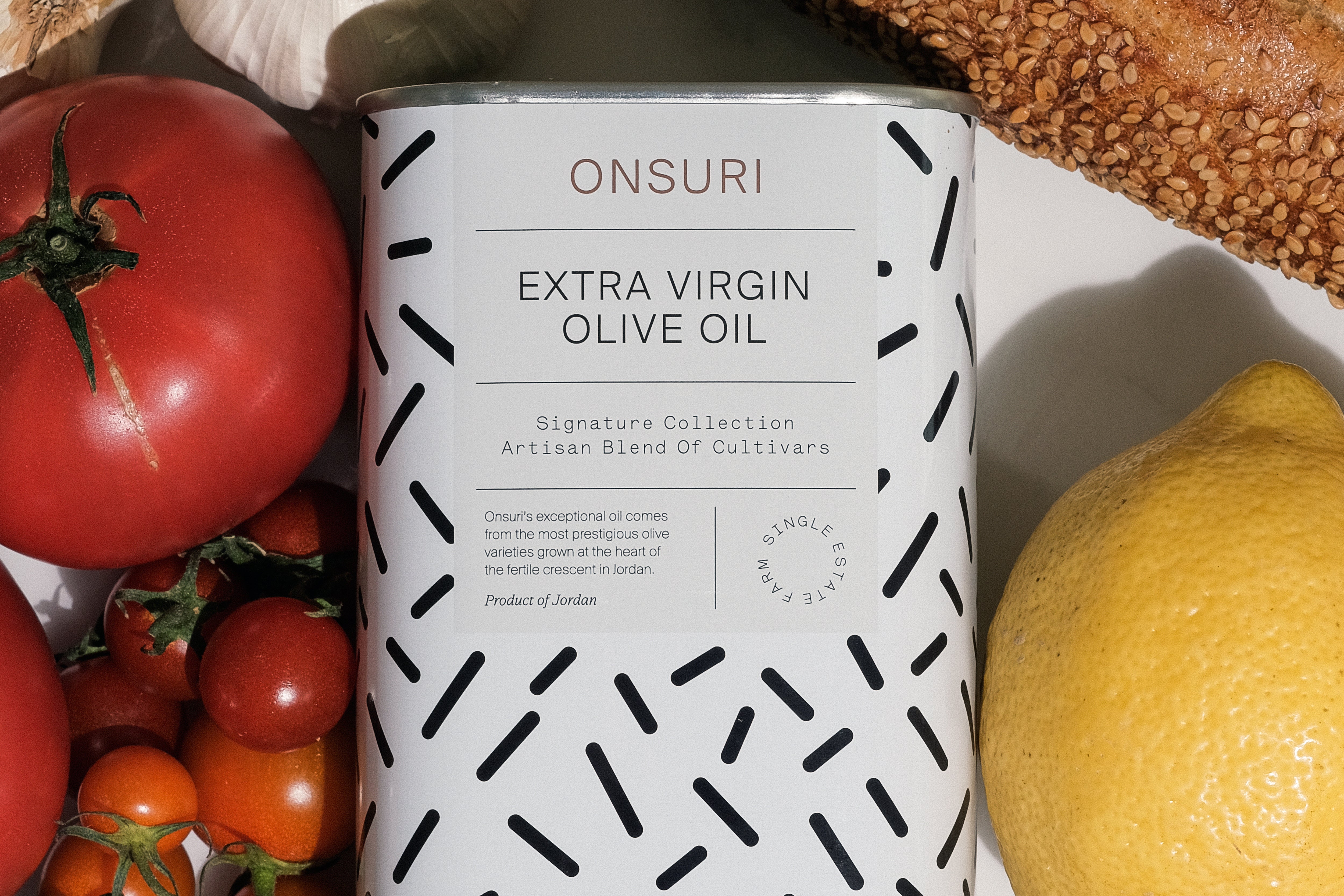 Signature Extra Virgin Olive Oil - 16.9  fl oz (500ml) Latest 2022 Harvest