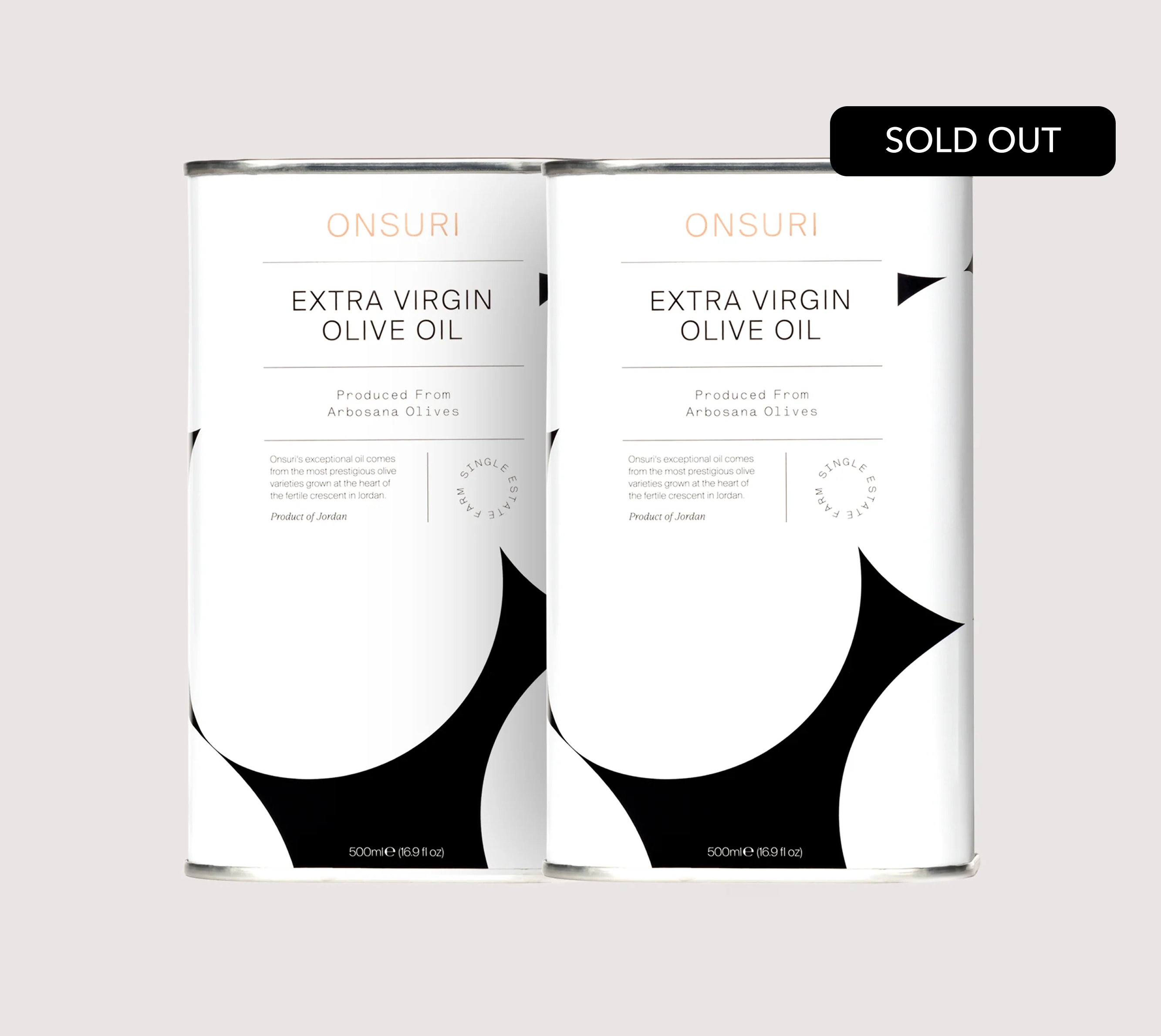 Arbosana EVOO – 1L Best Value Format (2 x 500ml) | 2024/25 Harvest | 1255 mg/kg Polyphenols