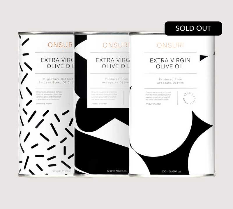 Taster Set EVOO - 3 x 500ml (1.5L)  Polyphenols: >1000 - 1269 mg/kg