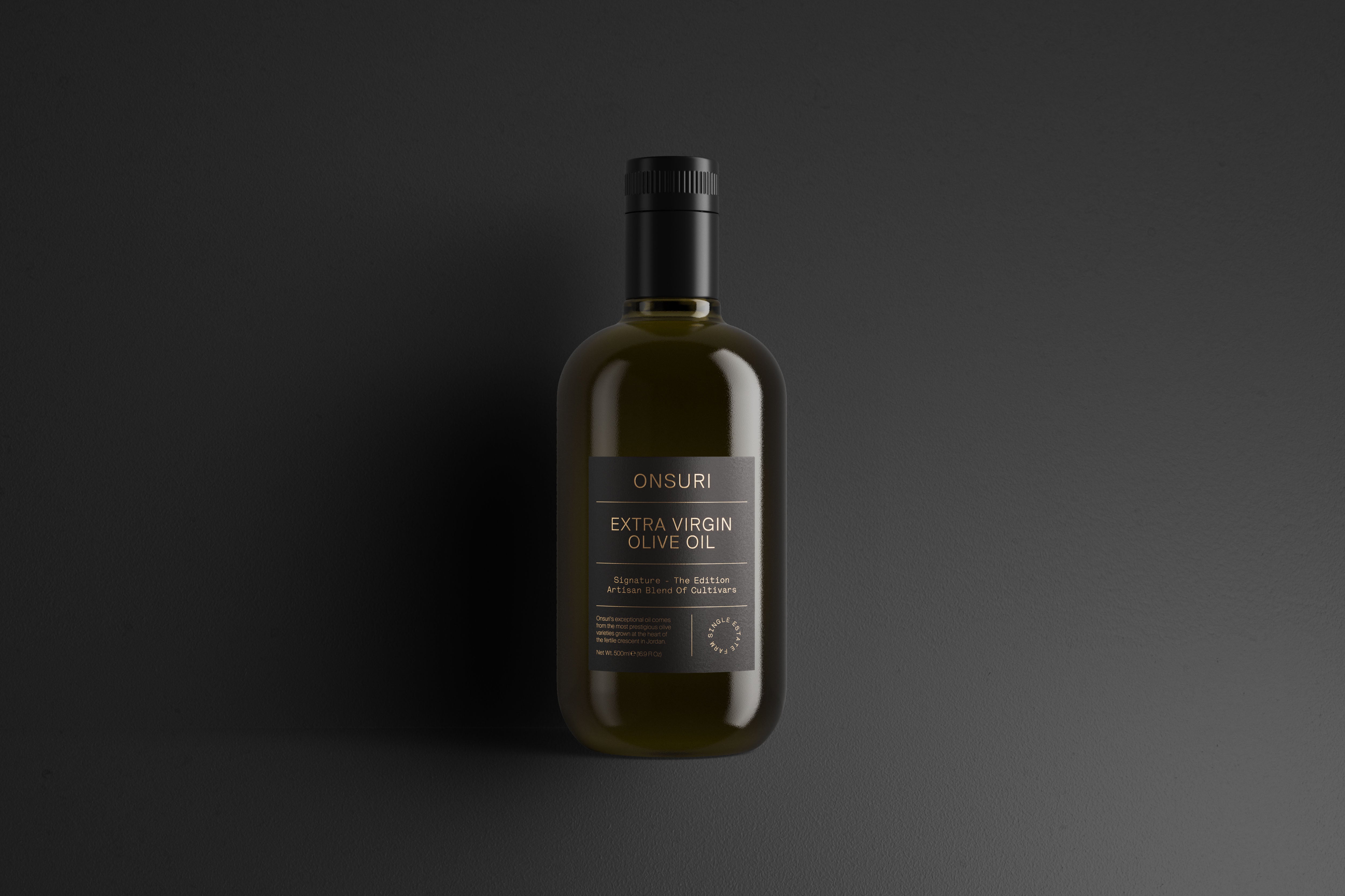 Signature "Edition" Extra Virgin Olive Oil - 500ml (16.9 fl oz) Latest 2022 Harvest